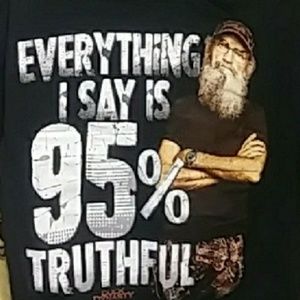 Black Duck Dynasty T shirt sz L b31